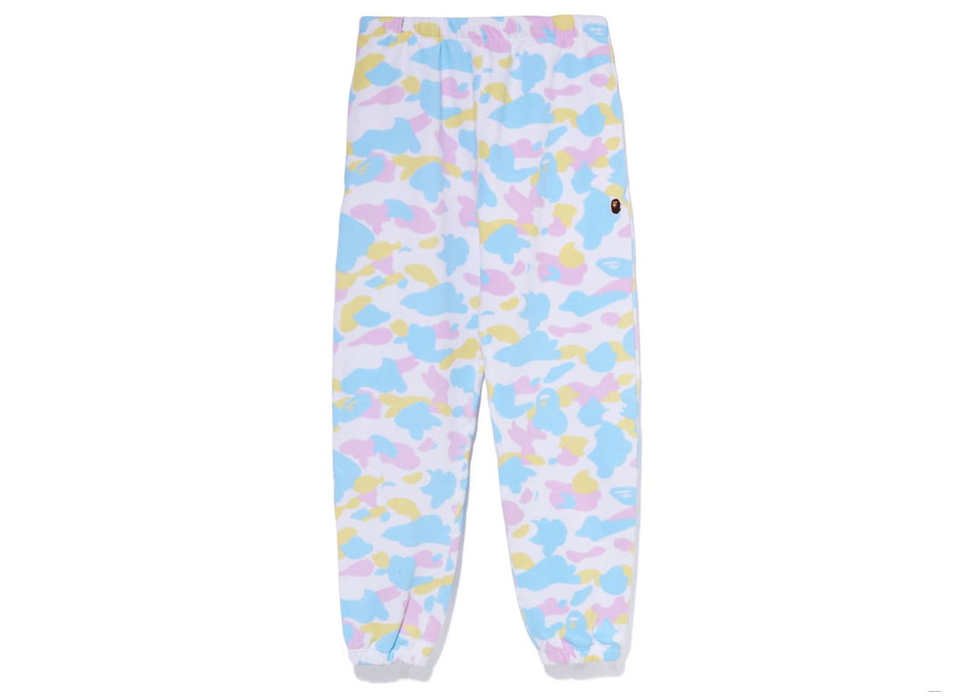 Спортни панталони BAPE New Multi Camo Oversized Sweatpants Бяло | 1J30-252-006, 0