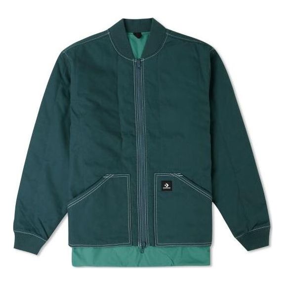 Яке бомбър Converse Reversible Padded Jacket Зелено | 10024618-A02, 0