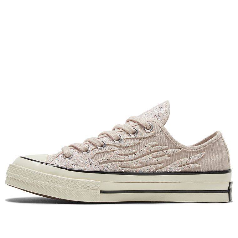 Кецове и обувки Converse Chuck Taylor All Star 1970s Classic Glitter Shine Low Top Бежово | 569537C