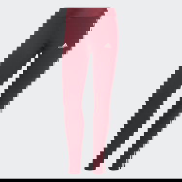 Клинове adidas Originals LOUNGEWEAR Essentials 3-Stripes Leggings Бургунди | IM2850, 5