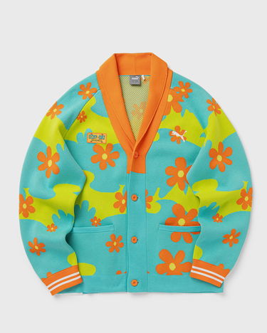 Пуловер Puma Scooby Doo X-Large Green Knit Cardigan Синьо | 630372-01, 0