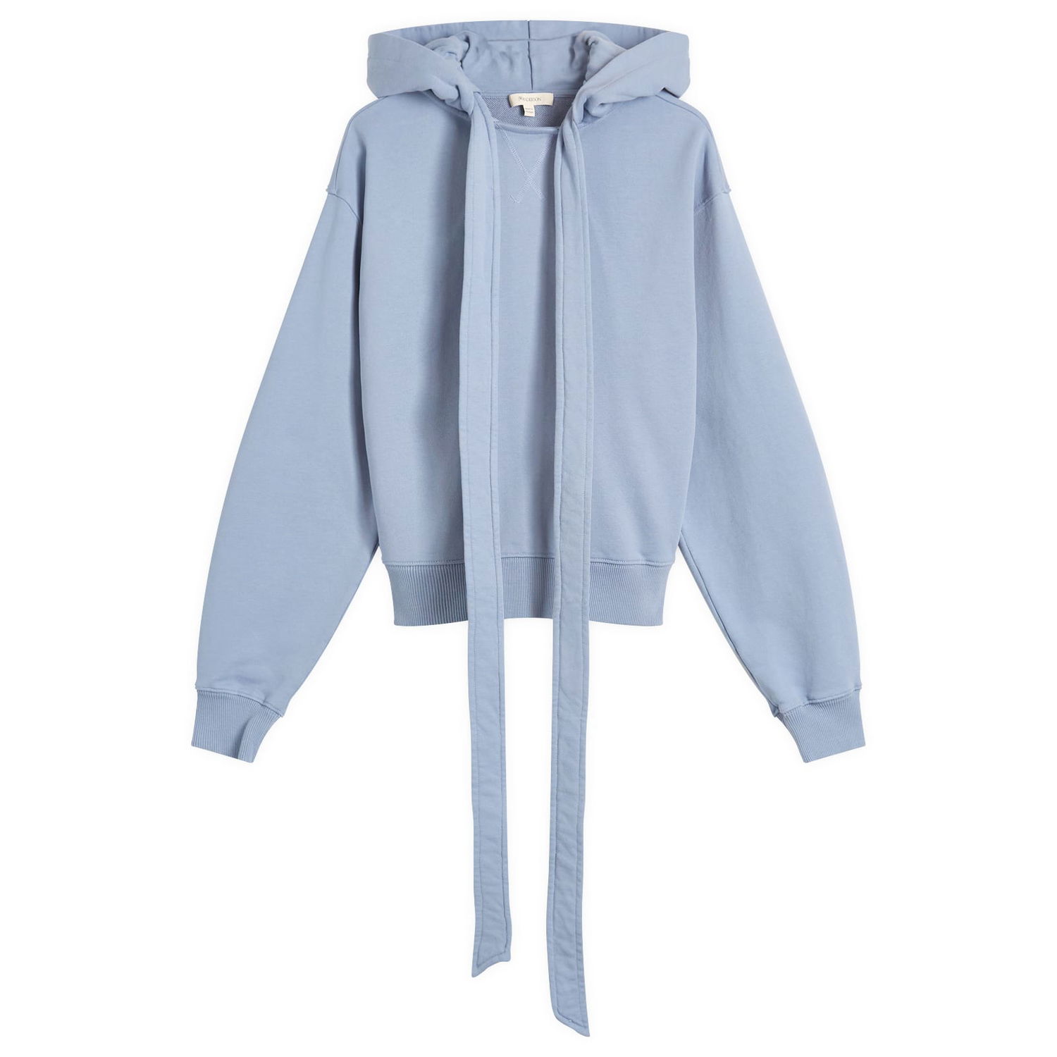 Суитчър JW Anderson JW Anderson Tied Bow Hoodie, Size Large Синьо | JW0244-PG1719-768, 1