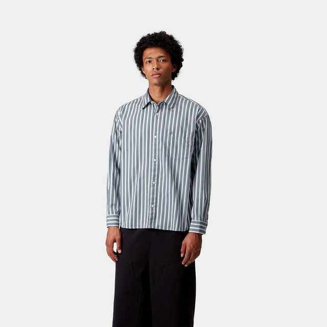 Long Sleeve Malden Stripe Shirt