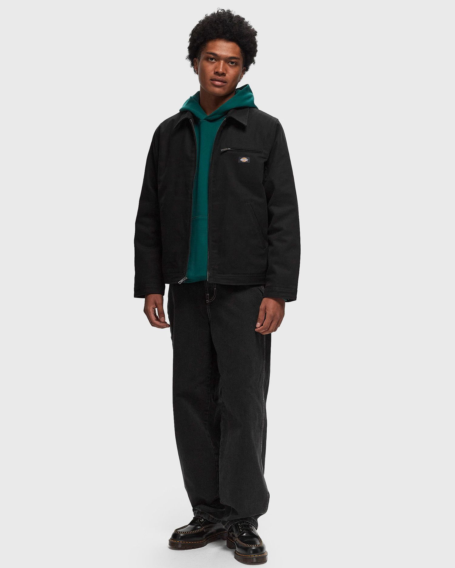 Яке Dickies Duck Canvas Painter Jacket Man Black Size M Черно | 0A864E, 1