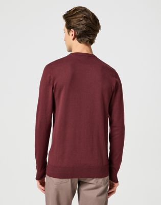 Пуловер Wrangler Wrangler Knit Sweater Бургунди | 112357203:XXL, 1