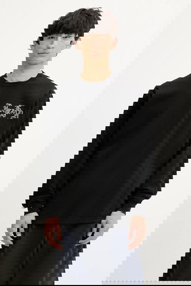 Тениска Neighborhood NEIGHBORHOOD NH . TEE LS-5 Long Sleeve Graphic T-Shirt Черно | 251PCNH.LT05, 0