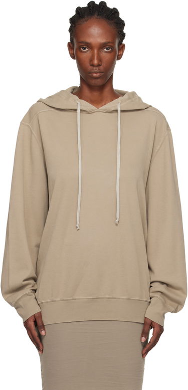 Суитчър Rick Owens Concordians Oversized Hoodie Бежово | DS02E7241 JDBP, 0