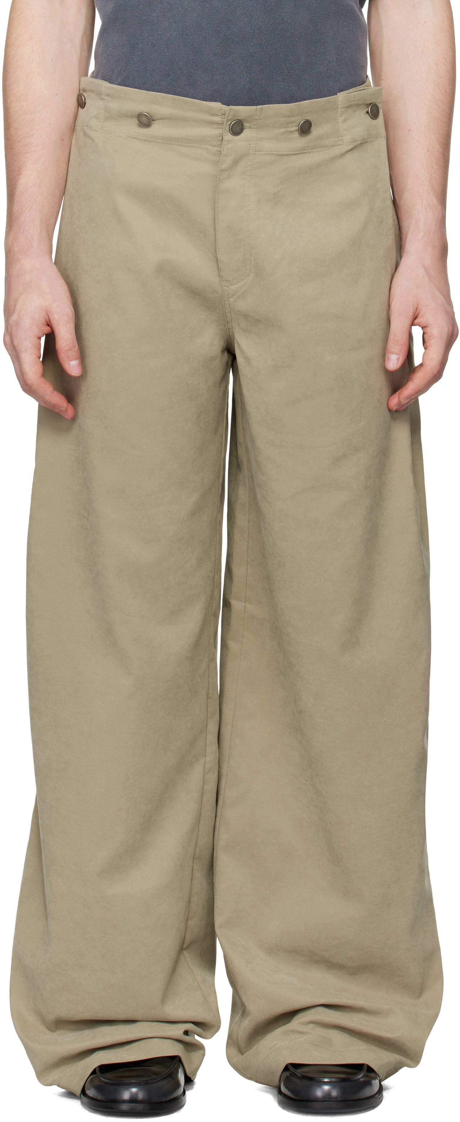 Панталони Serapis Rudder Trousers Beige Бежово | FW24_RP_8, 0