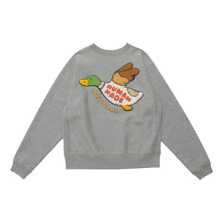 Суитчър Human Made Collaborative Duck Graphic Sweatshirt Сиво | XX22CS006