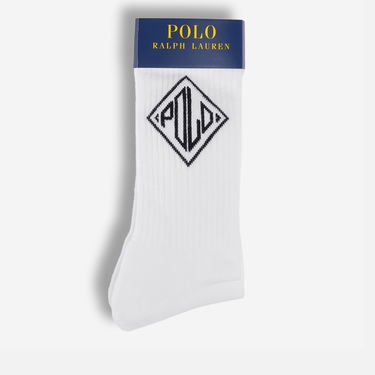Чорапи Polo by Ralph Lauren Ralph Lauren Cotton-Blend Crew Socks Бяло | 455942329001, 0