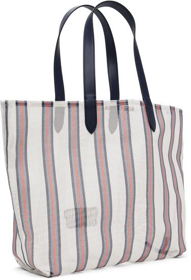Голяма пазарска чанта KENZO Kenzo 'KENZO Coast Lines' Large Tote Bag Бяло | FF68SA411FS1, 2