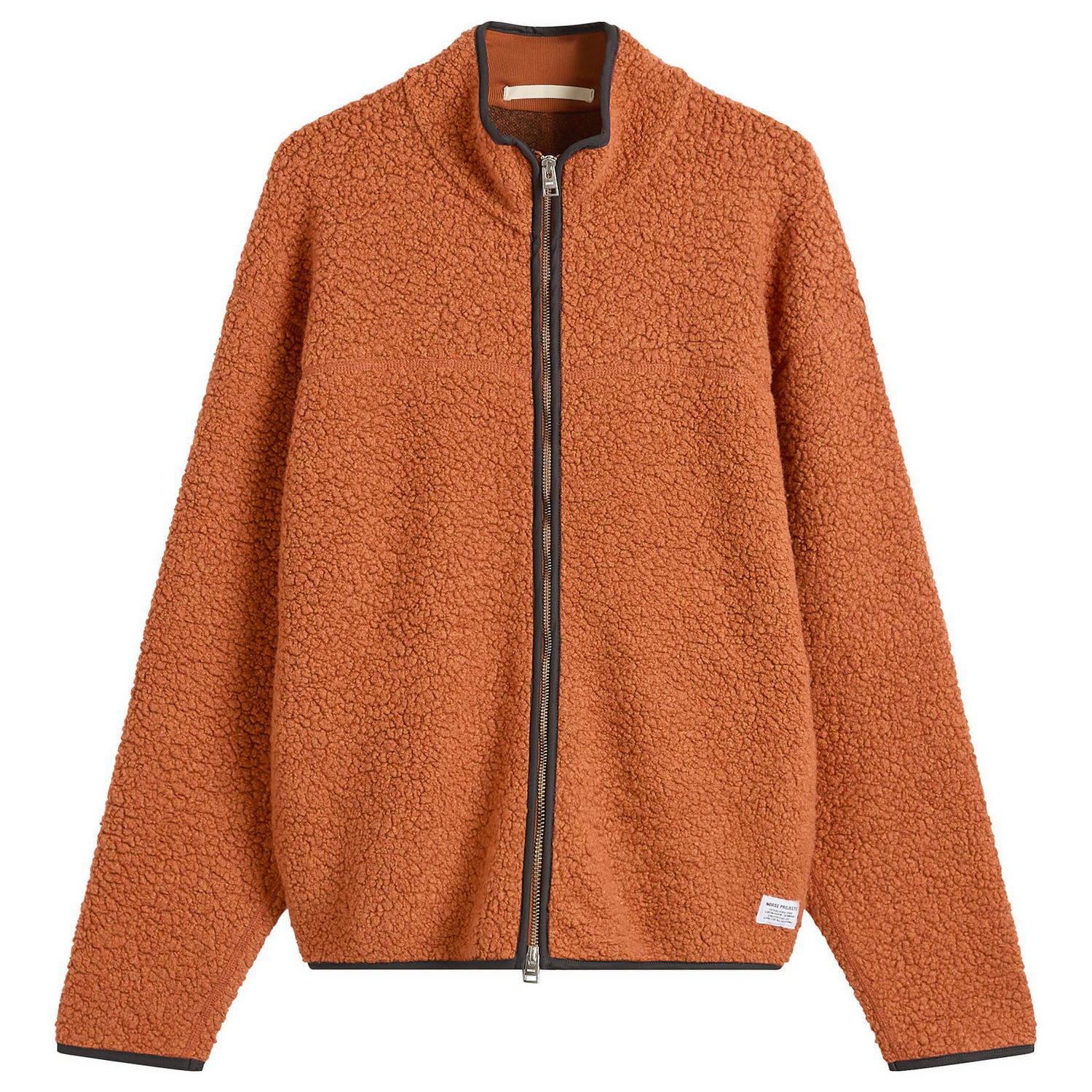Яке NORSE PROJECTS Bjorn Sherpa Wool Fleece Jacket Оранжево
 | N55-0646-4039, 0