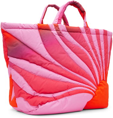 Голяма пазарска чанта ERL Sunset Puffer Tote Bag Оранжево
 | ERL05K004, 4