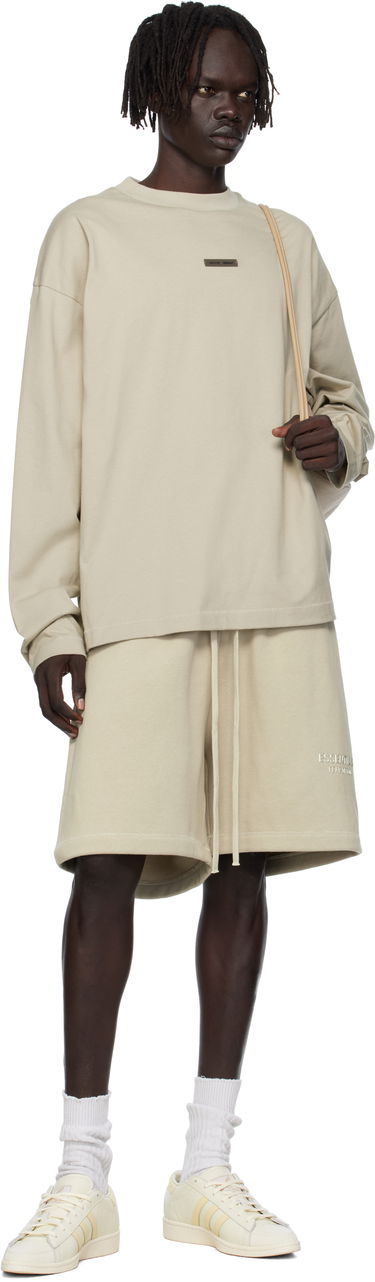 Къси панталони Fear of God Fear of God ESSENTIALS Fleece Soccer Shorts Бежово | 160SP252006F, 3