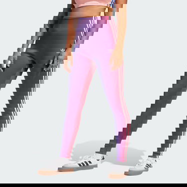 Клинове adidas Performance Gradient Rib Leggings Лилаво | JW9746, 3