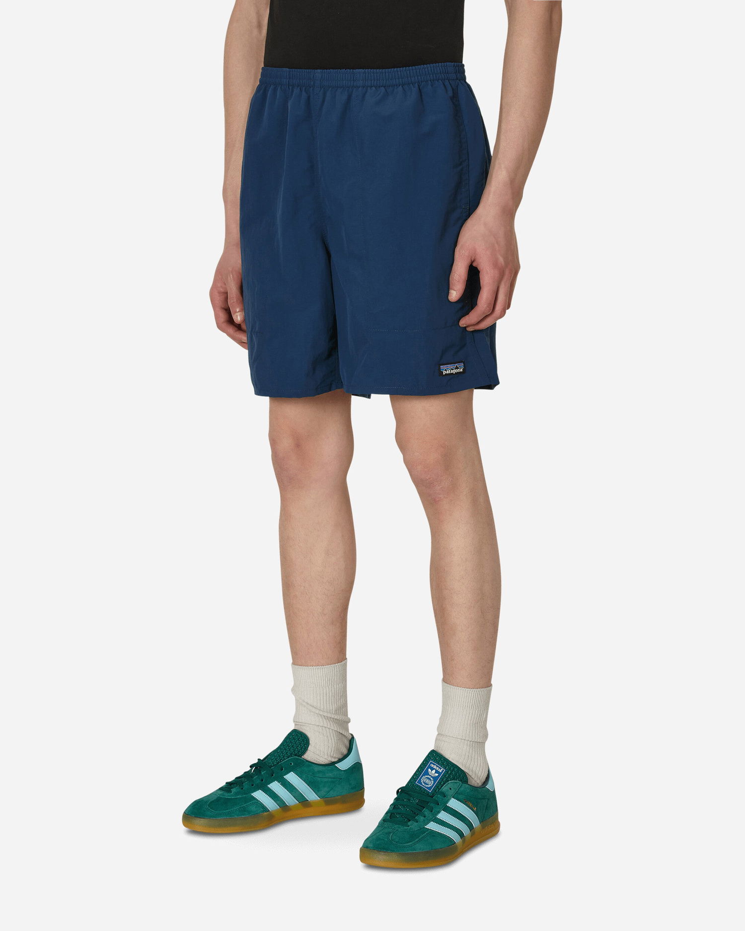 Къси панталони Patagonia Baggies Shorts Тъмно синьо | 58035 TIDB, 1