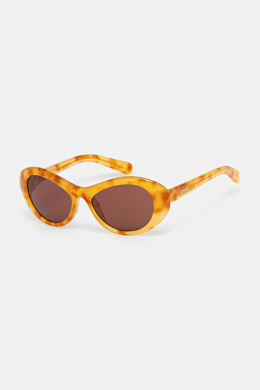 Слънчеви очила Jacquemus Jacquemus ROND Sunglasses Жълто | JAC107C5SUN