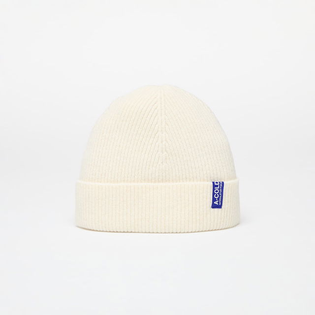 Ribbed Structure Beanie Beige Universal