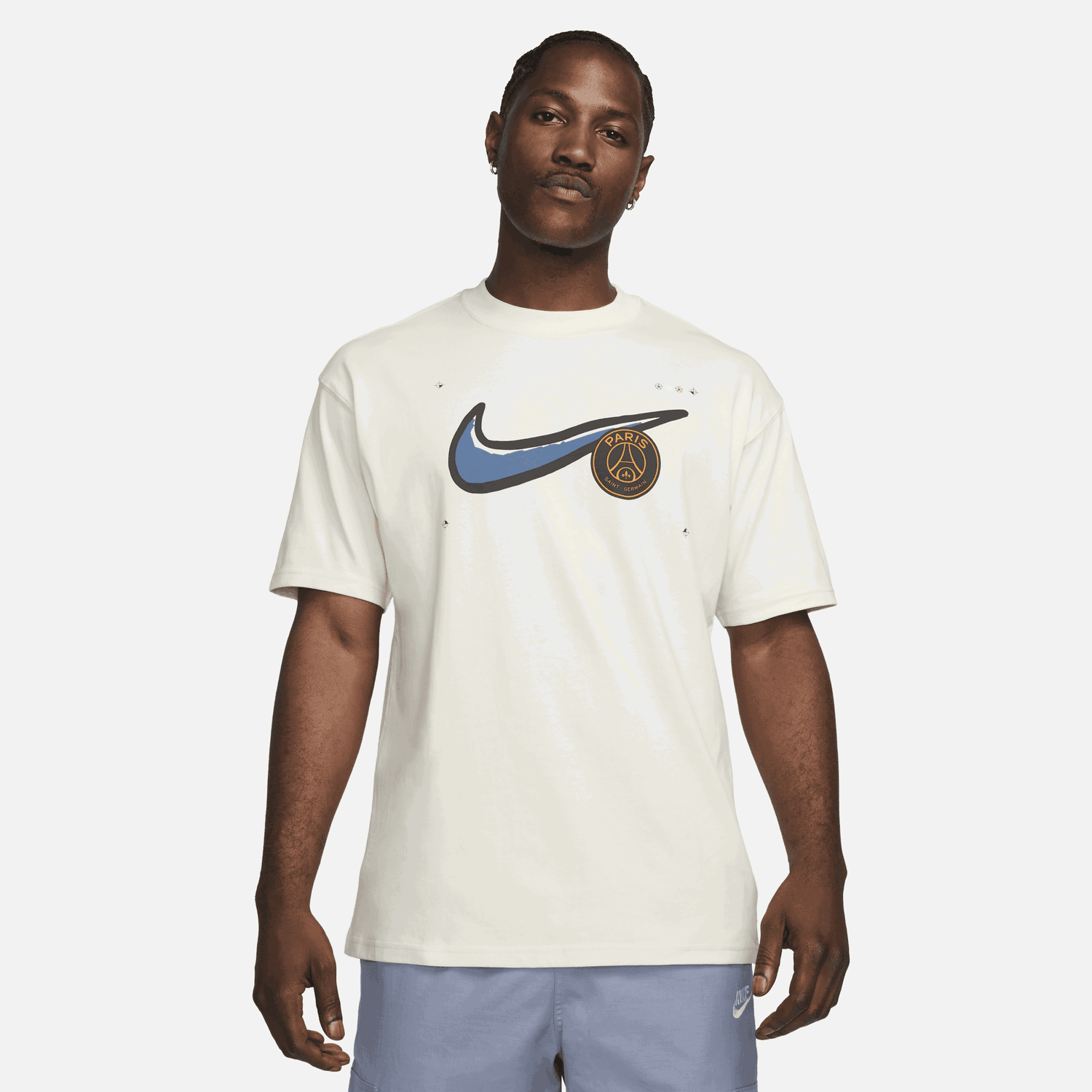 Тениска Nike Paris Saint-Germain Max90 Бяло | FJ1849-113, 0