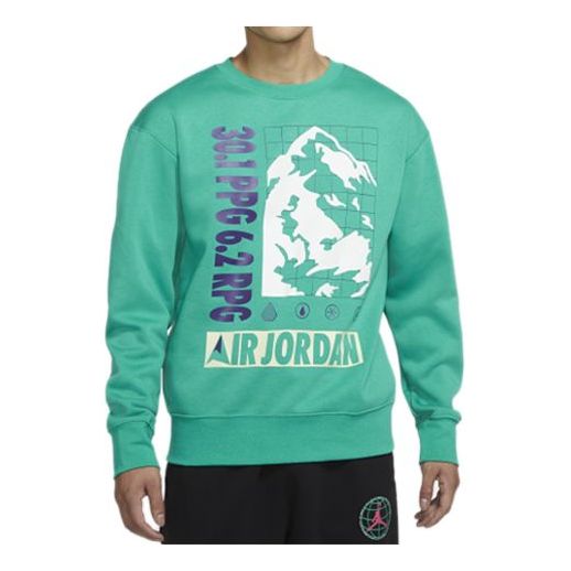 Пуловер Jordan Jordan Winter Utility Plush Pullover Зелено | CT3492-370
