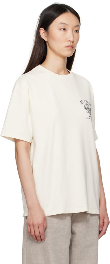 Тениска Rhude Rhude 'St. Rhude' Seal Graphic T-Shirt Бяло | RHPF25TT01012, 1