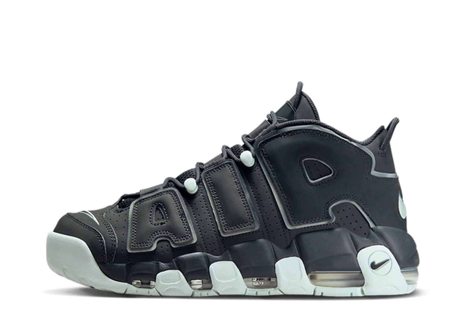 Кецове и обувки Nike Air More Uptempo 96 Dark Smoke Grey Черно | FJ4181-001, 0