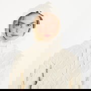 Virginia Cable-Knit Balaclava Sweater