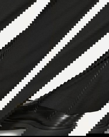 Панталони Off-White Embroidered Wool Slim Zip Trousers Black Черно | OMCA196S23FAB001 1000, 5