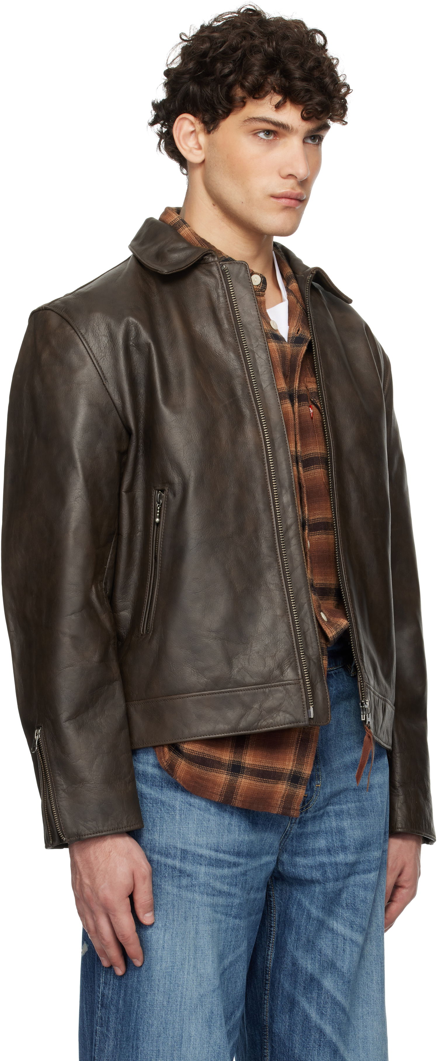 Яке Nudie Jeans Leather Jacket Eddy Rider Черно | 160930, 1