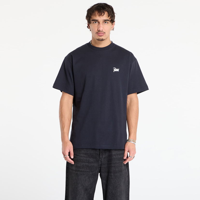 Тениска Patta Lighters T-Shirt Тъмно синьо | POC-AW25-1000-290-0095-202