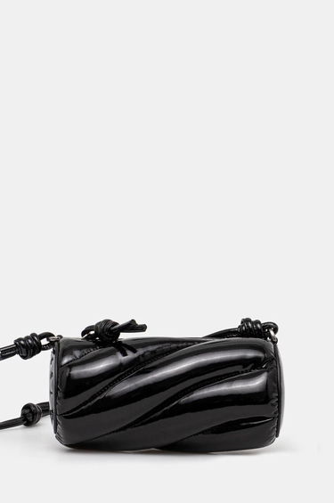 Чанта през рамо Fiorucci Mini Vinyl Crossbody Bag Черно | U01FPABA002VN02BK01, 0
