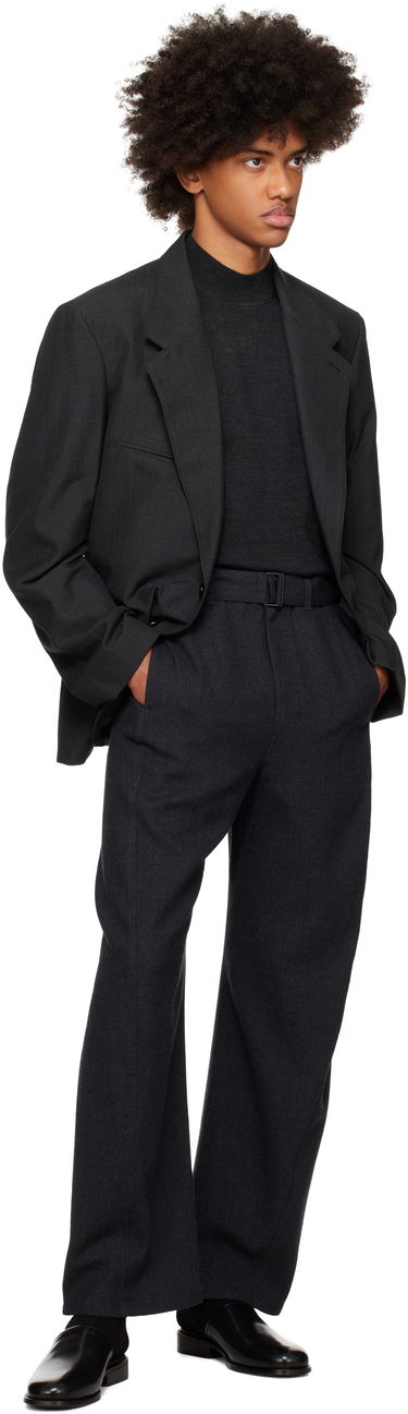 Яке LEMAIRE LEMAIRE Tailored Single Breasted Blazer Черно | JA1056 LF414, 3