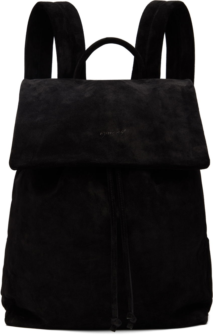 Раница Marsèll Suede Backpack Черно | MB0430 186 666, 0