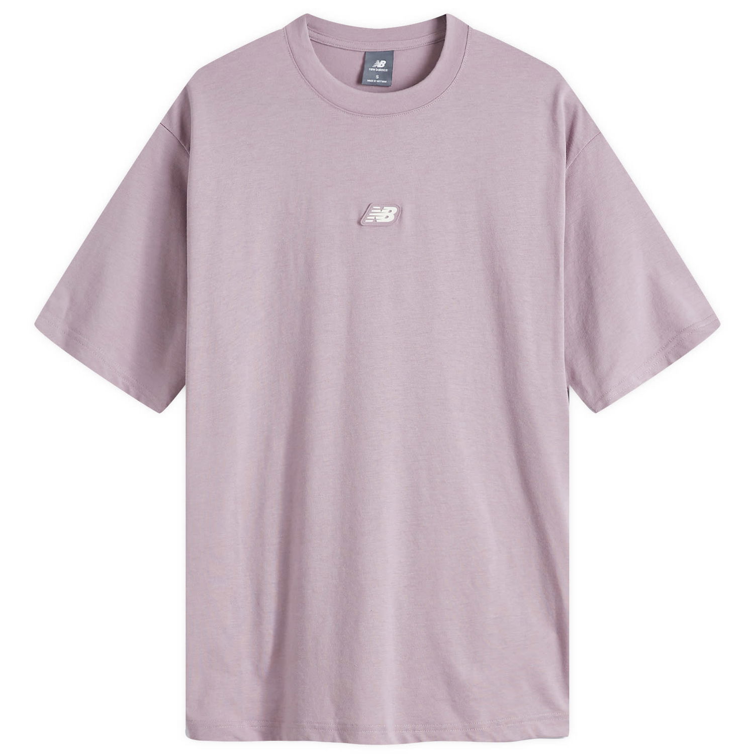 Тениска New Balance Women's Hoops On Court T-Shirt Лилаво | MT44586-ICW, 0