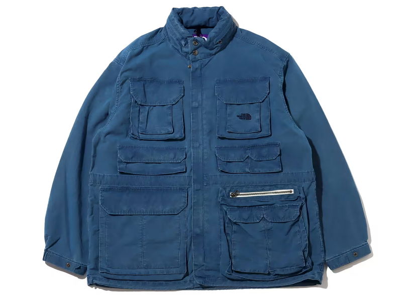Яке The North Face Purple Label Indigo Field Jacket Indigo Bleach Синьо | NP2312N-IB