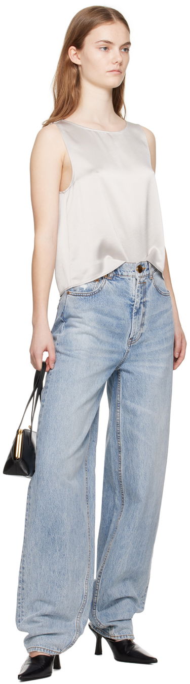 Дънки ZIMMERMANN Zimmermann Natura Oversize Barrel Jeans Синьо | 9212PS241, 3