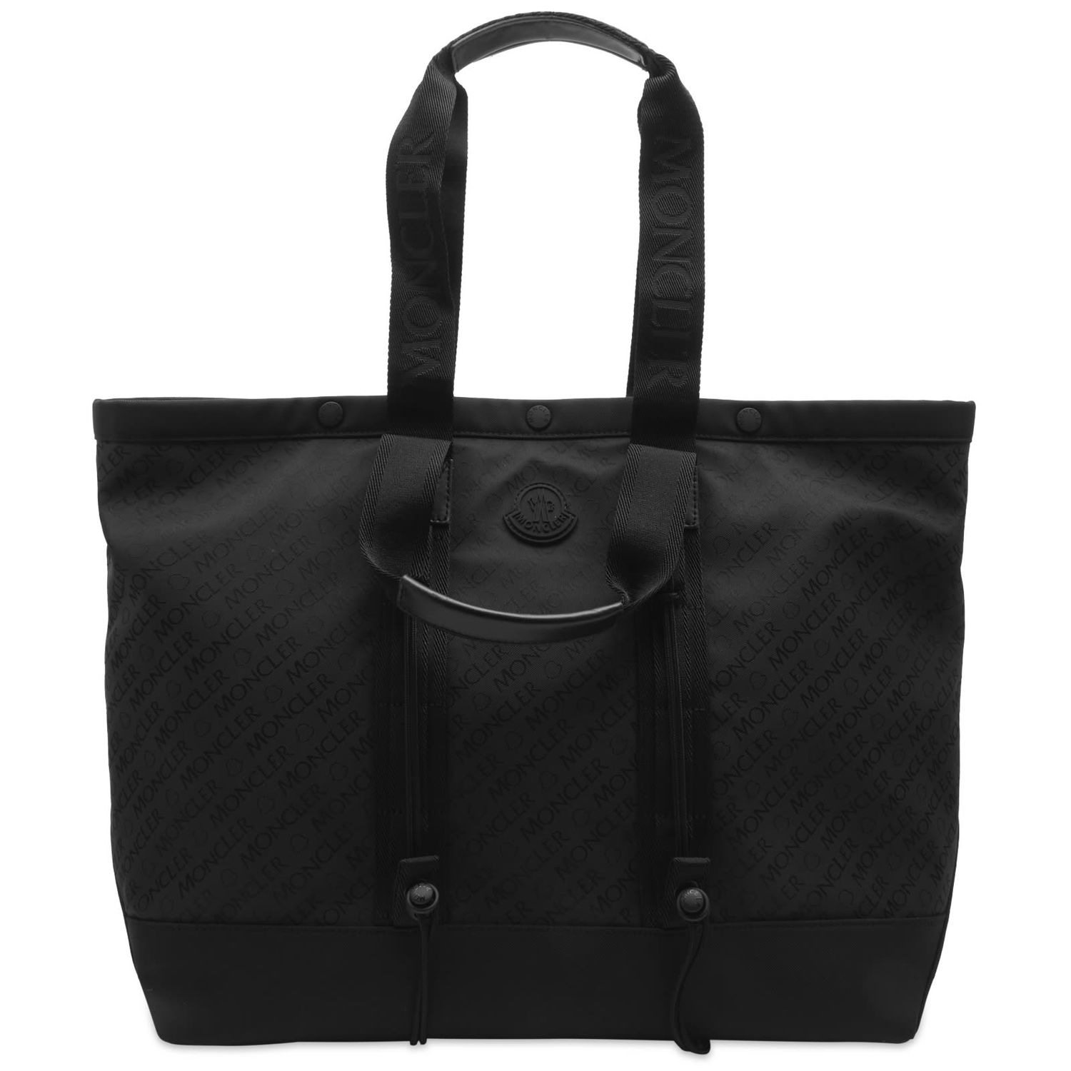 Голяма пазарска чанта Moncler Tech Tote Bag Черно | 5D000-M2155-07-999, 0
