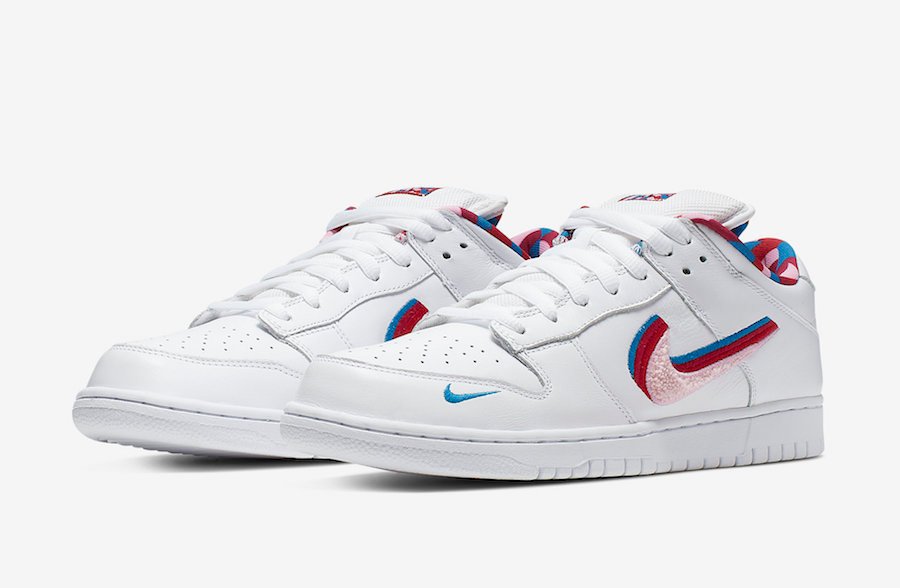 Кецове и обувки Nike SB Parra x Dunk Low OG QS Бяло | CN4504-100, 1