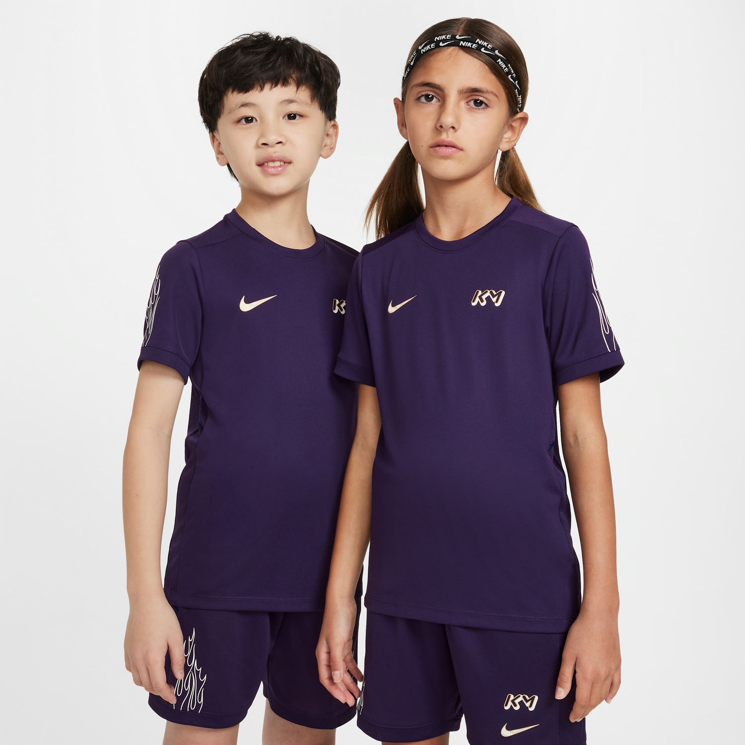 Фланелка Nike Kylian Mbappé Academy Dri-FIT Soccer T-Shirt Лилаво | HQ3688-585, 0