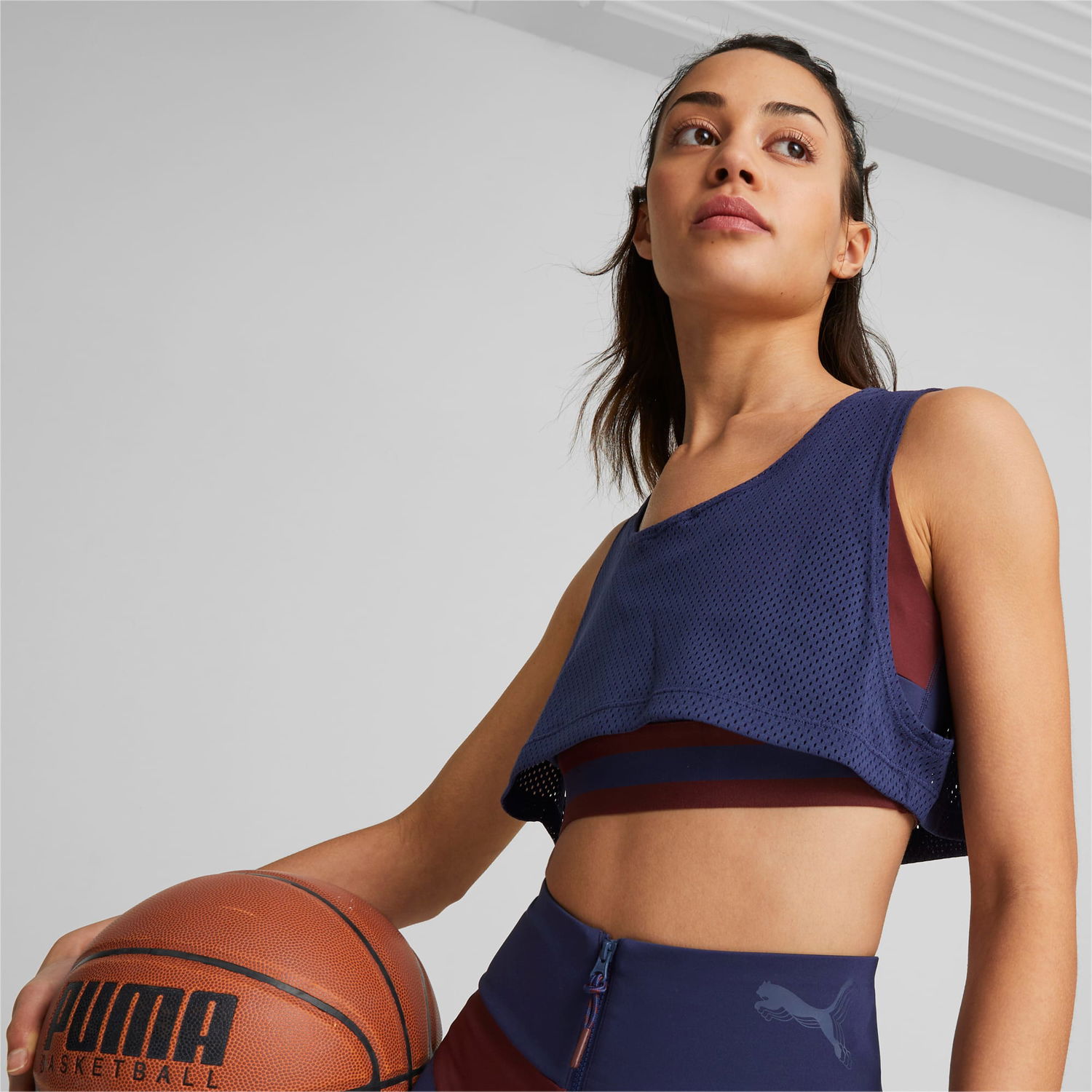 Сутиен Puma x June Ambrose Jersey Bra Тъмно синьо | 536250_01, 1