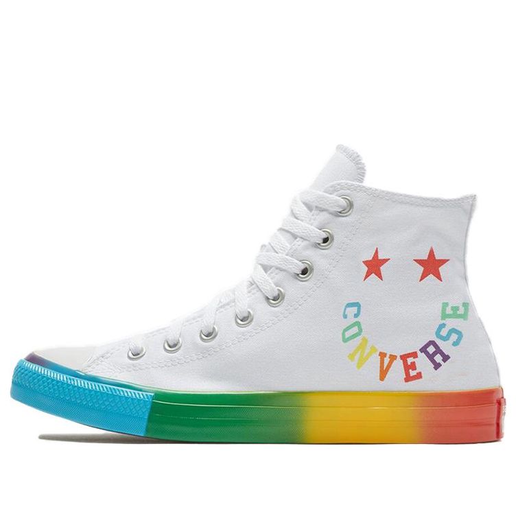 Кецове и обувки Converse Chuck Taylor All Star Hi Smiley Бяло | 168123C