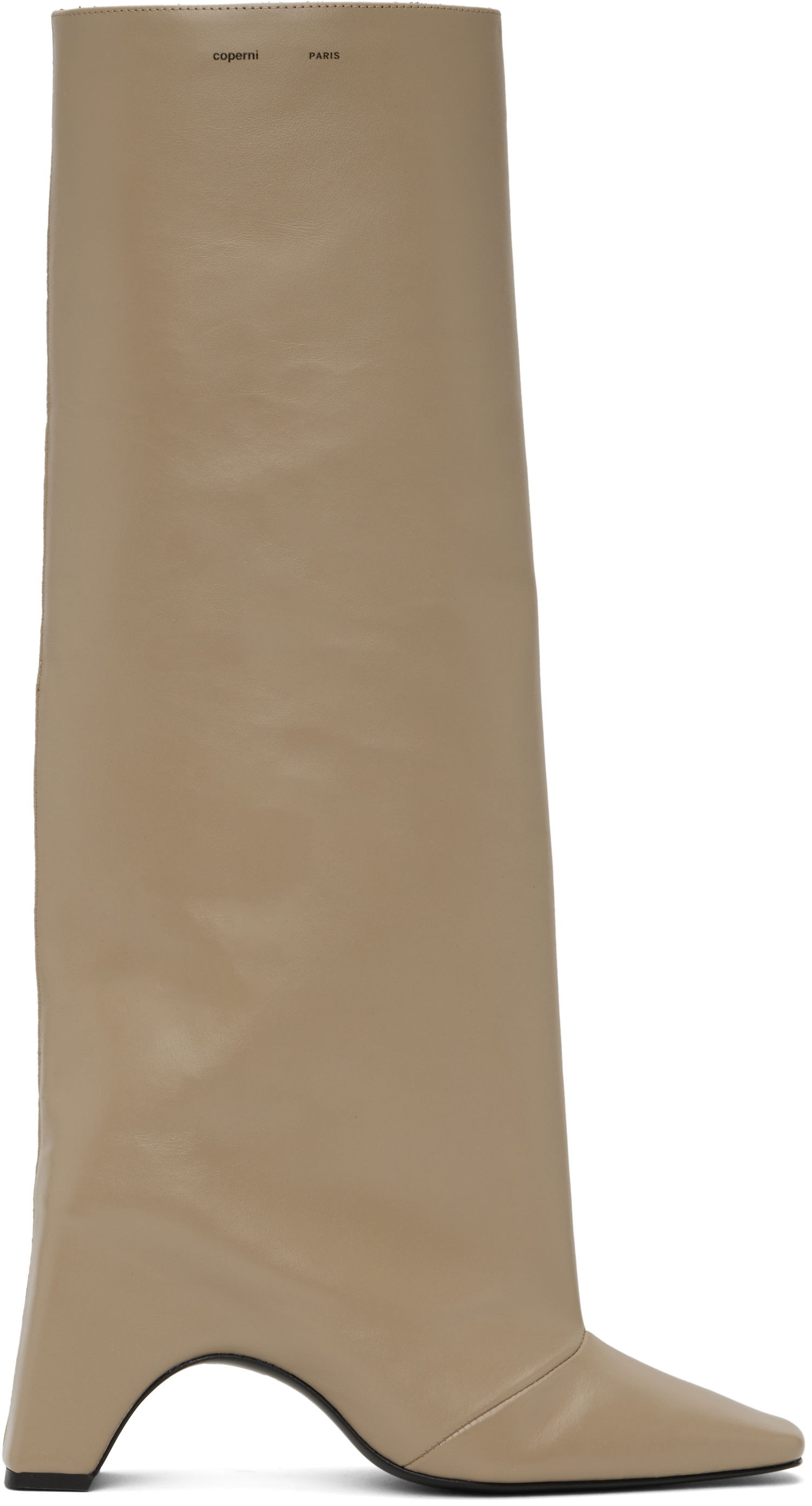 Облекло Coperni Coperni Bridge Tall Boots Бежово | COPSH03F6012, 0
