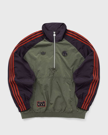 Яке adidas Originals FC Bayern Icon Half Zip Jacket Зелено | JN0112, 2