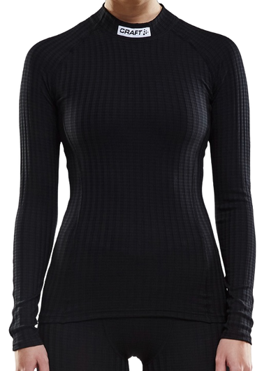 Тениска Craft Ribbed Long Sleeve Base Layer Top Черно | 1906254-9999, 0