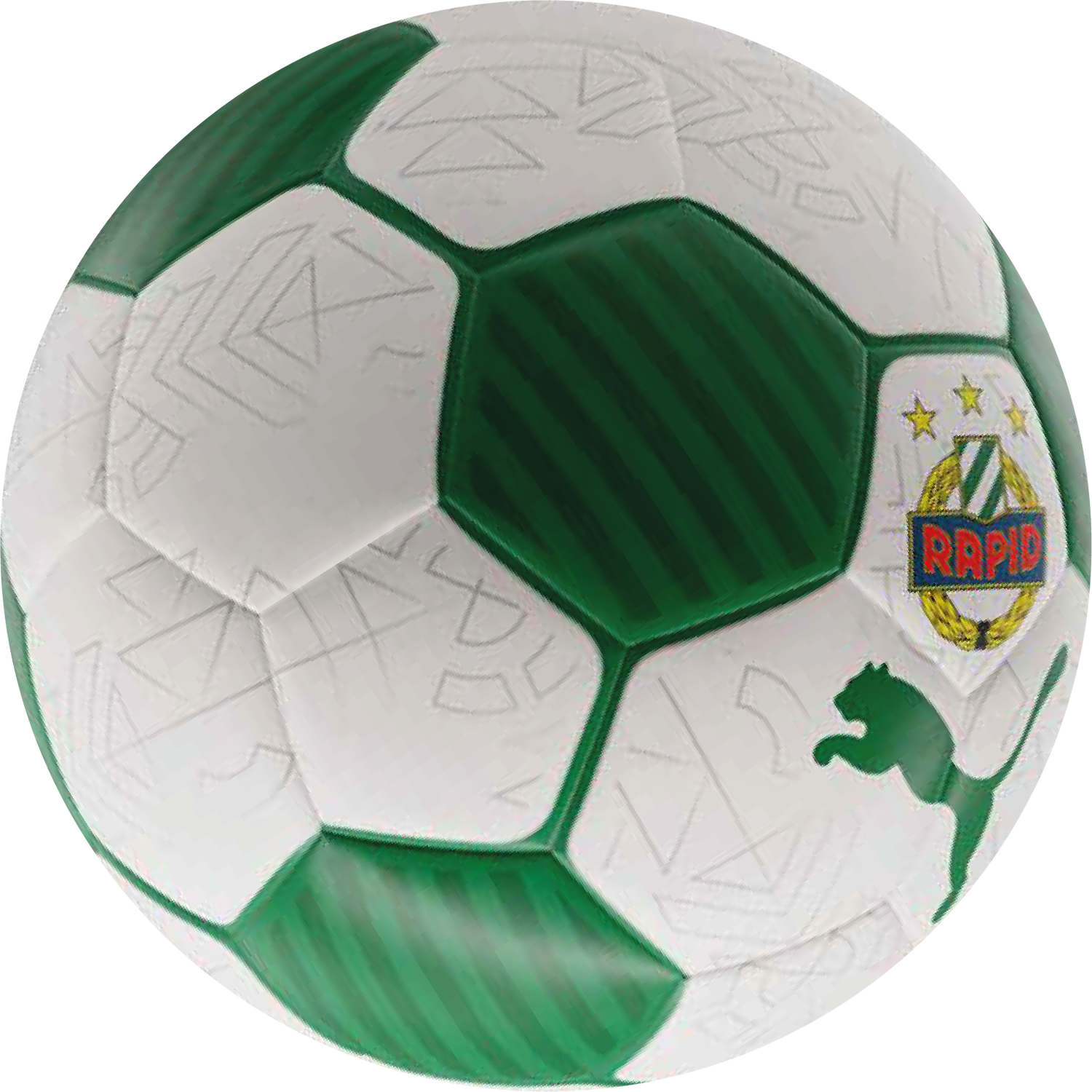 Спортна екипировка Puma SK Rapid Wien ESS Fan Soccer Ball Многоцветен | 5skr084912-01, 1