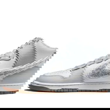 Кецове и обувки Nike Dunk High University Chenille Swoosh "Light Smoke Grey" Сиво | DR8805-003, 0