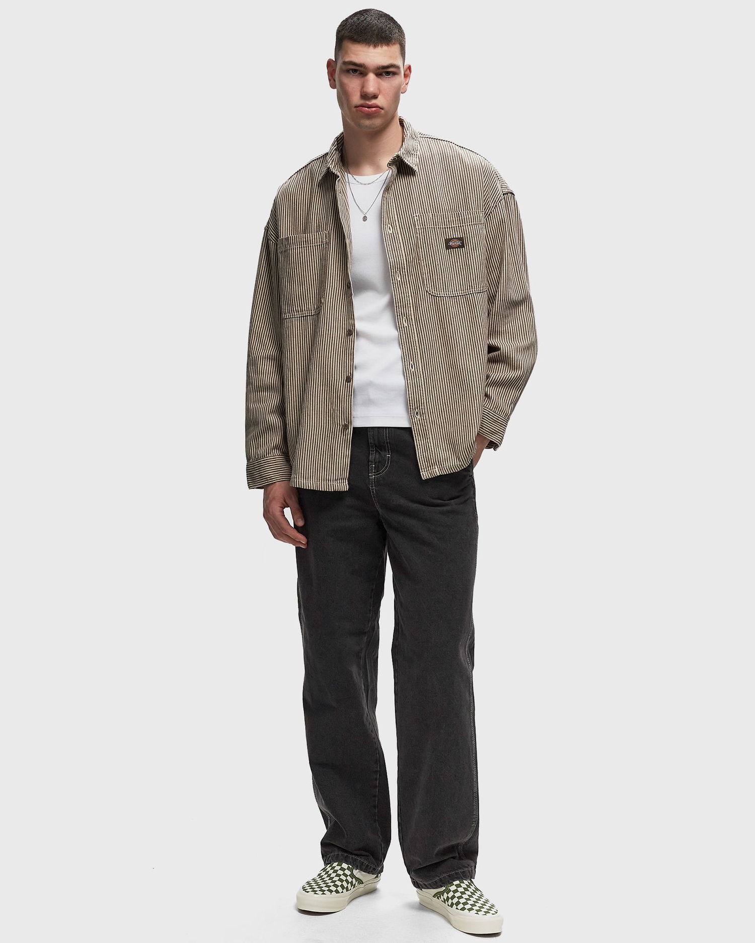 Риза Dickies Hickory Shirt Лилаво | 0A4YB2, 1