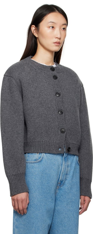 Пуловер Róhe Róhe Statement Shoulder Cardigan Сиво | 416-23-312, 1