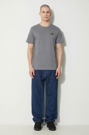 Тениска The North Face T-Shirt Simple Dome Сиво | NF0A87NGDYY1, 1