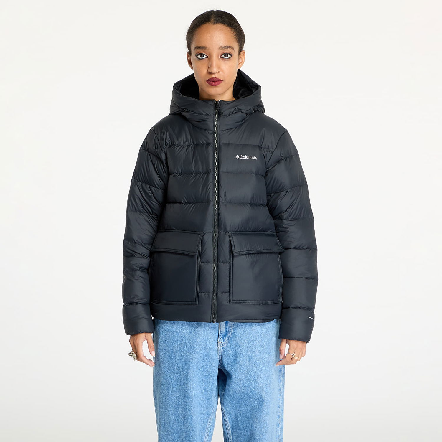 Яке Columbia Jacket Harmony Falls™ Hooded Down Jacket Black XS Черно | 2085372010, 0